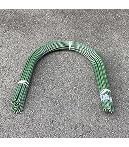 Amazon | トンネル支柱 園芸支柱 径11mm×長さ210cm 50本セット アーチ
